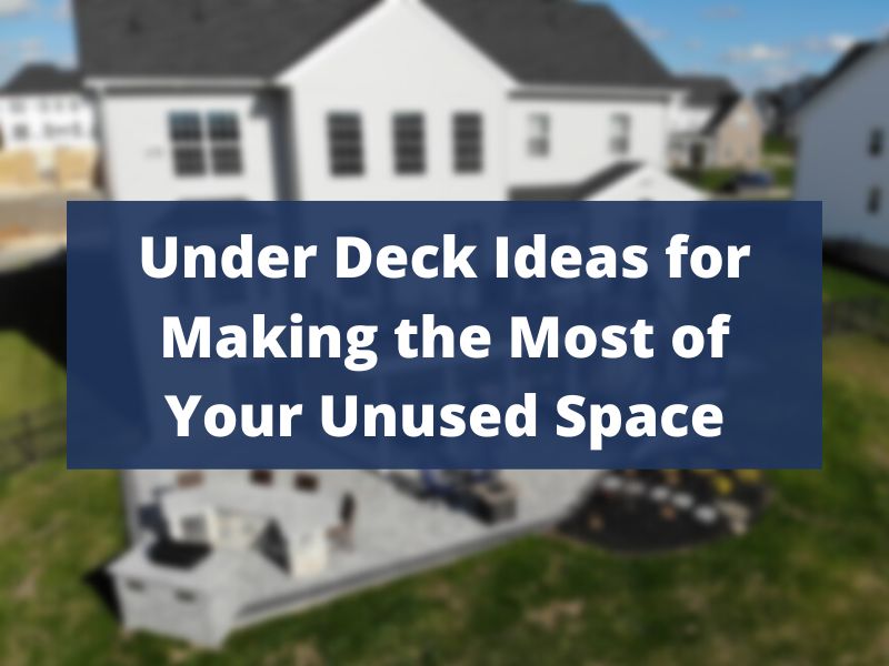 Under Deck Ideas For Unused Space