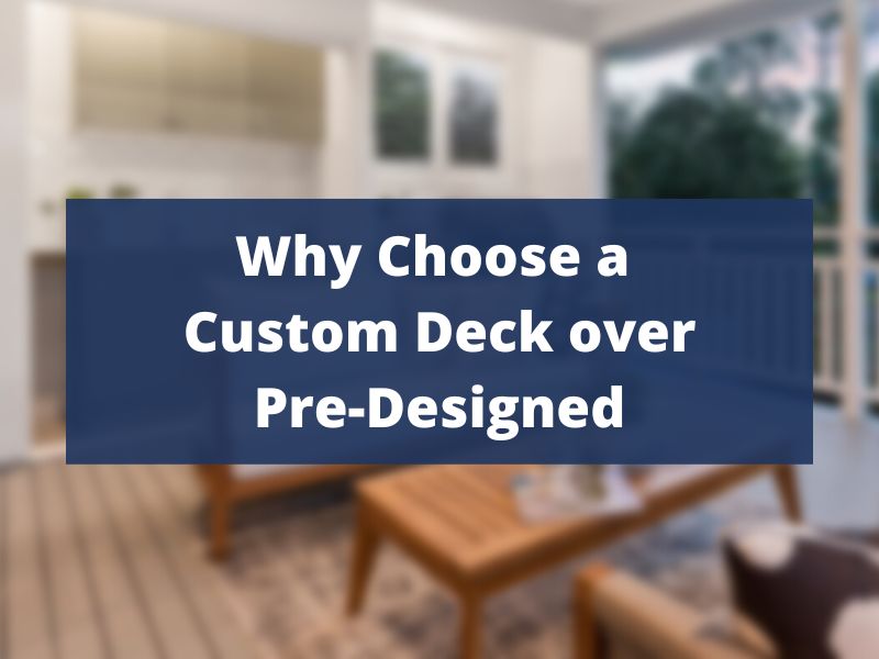 Why choose a custom deck over pre-designed blog thumbnail